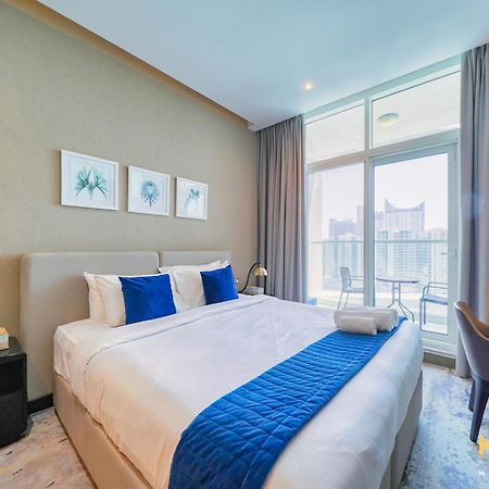 Sleek Studio In Prive With Stunning Canal View 迪拜 外观 照片