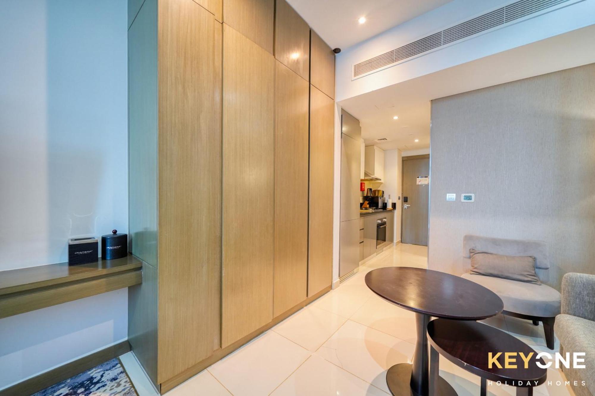 Sleek Studio In Prive With Stunning Canal View 迪拜 外观 照片