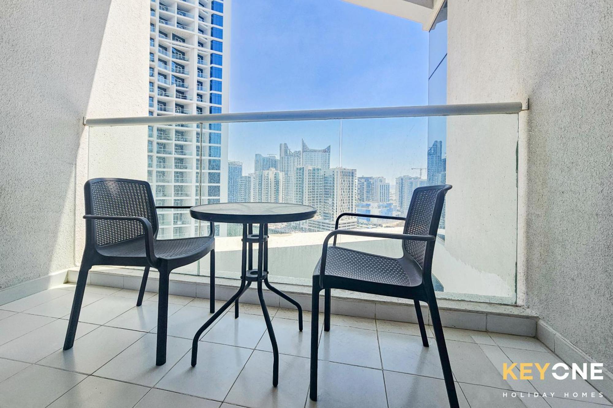 Sleek Studio In Prive With Stunning Canal View 迪拜 外观 照片