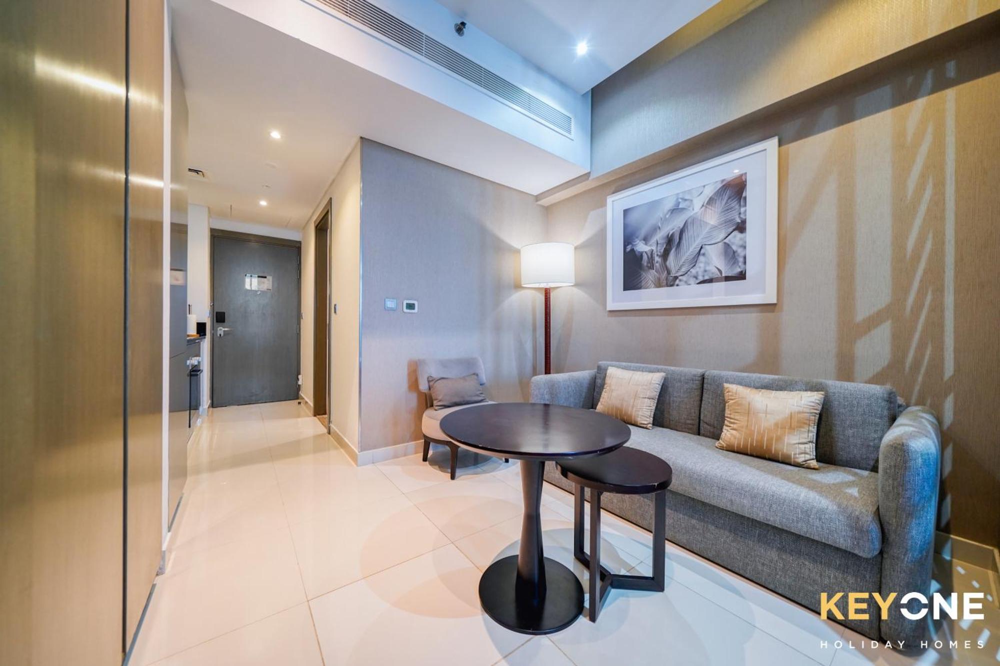 Sleek Studio In Prive With Stunning Canal View 迪拜 外观 照片