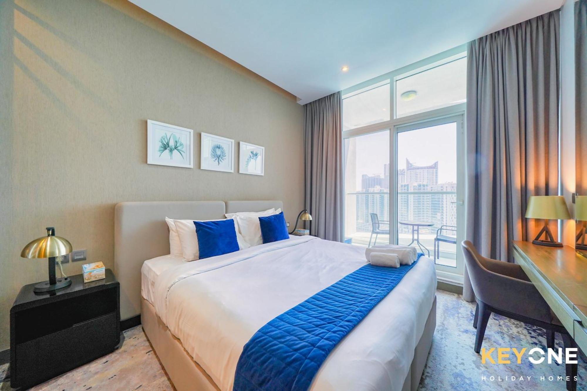 Sleek Studio In Prive With Stunning Canal View 迪拜 外观 照片